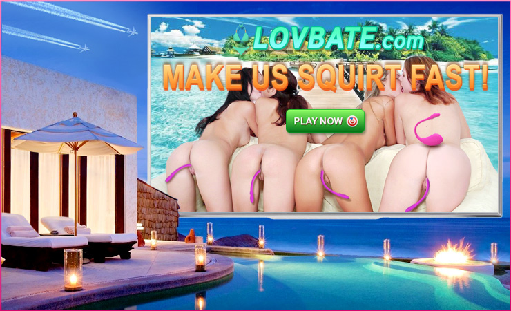 LOVBATE.com - PLAY NOW HELP HOT WOMEN MASTURBATE LOV TOYS BUZZ VIBE INSIDE PANTIES front
